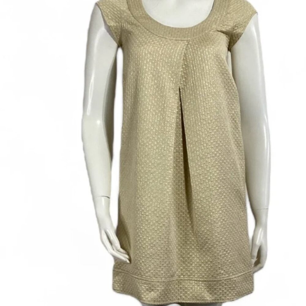 DVF Diane Von Furstenberg Gold Dress size 2